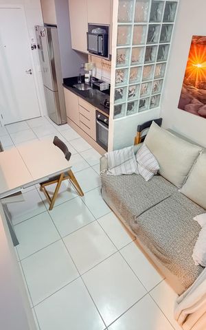 Apartamento à venda com 32m², 1 quarto e sem vaga Apartamento à venda com 32m², 1 quarto e sem vagaSala