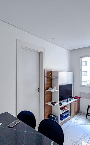 Apartamento para alugar com 40m², 2 quartos e sem vagaSala