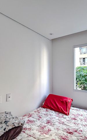 Apartamento para alugar com 40m², 2 quartos e sem vagaQuarto 1