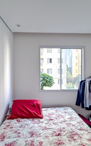 Apartamento para alugar com 40m², 2 quartos e sem vagaQuarto 1