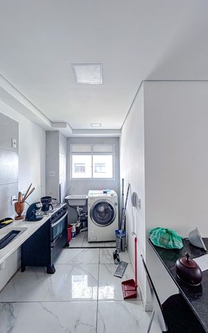 Apartamento para alugar com 40m², 2 quartos e sem vagaCozinha e Área de Serviço