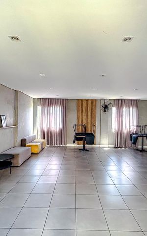 Apartamento para alugar com 40m², 2 quartos e sem vagaÁrea comum - Salão de festas
