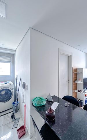 Apartamento para alugar com 40m², 2 quartos e sem vagaCozinha e Área de Serviço