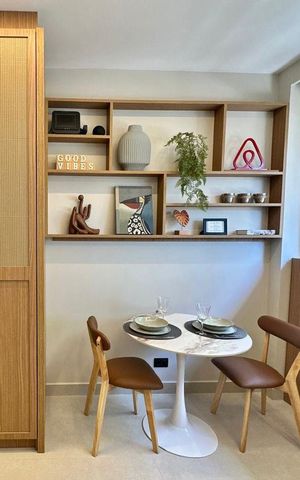 Apartamento à venda com 21m², 1 quarto e sem vaga Apartamento à venda com 21m², 1 quarto e sem vagaSala/Quarto