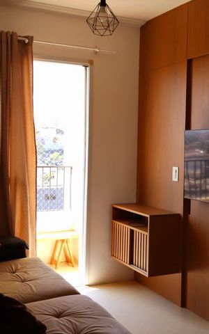 Apartamento à venda com 48m², 2 quartos e 1 vaga Apartamento à venda com 48m², 2 quartos e 1 vagaSala