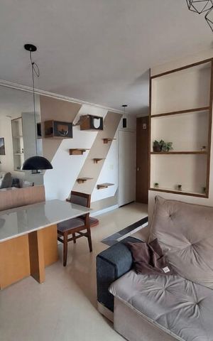 Apartamento à venda com 48m², 2 quartos e 1 vaga Apartamento à venda com 48m², 2 quartos e 1 vagaSala