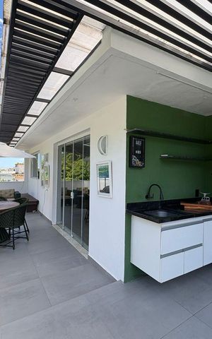 Apartamento à venda com 130m², 2 quartos e 1 vaga Apartamento à venda com 130m², 2 quartos e 1 vagaÁrea externa