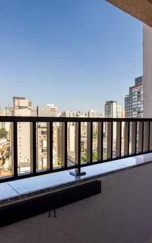 Apartamento para alugar com 28m², 1 quarto e sem vaga Apartamento para alugar com 28m², 1 quarto e sem vagaVaranda