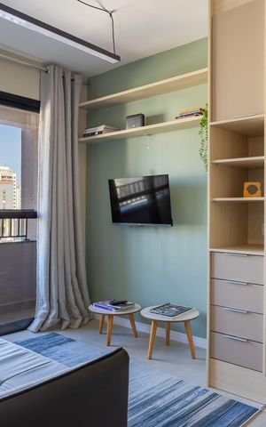 Apartamento para alugar com 28m², 1 quarto e sem vaga Apartamento para alugar com 28m², 1 quarto e sem vagaSala