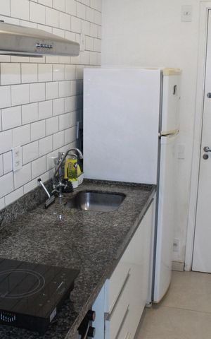 Studio à venda com 25m², 1 quarto e sem vagaCozinha