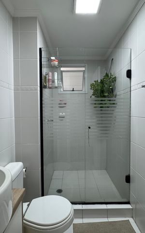 Apartamento à venda com 82m², 2 quartos e 2 vagas Apartamento à venda com 82m², 2 quartos e 2 vagasBanheiro 2