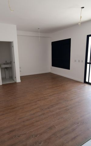Studio à venda com 45m², 1 quarto e 1 vagaQuarto