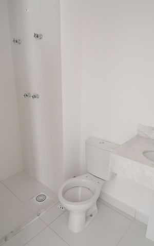 Studio à venda com 45m², 1 quarto e 1 vagaBanheiro