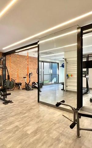 Studio à venda com 28m², 1 quarto e sem vaga Studio à venda com 28m², 1 quarto e sem vagaÁrea comum - Academia