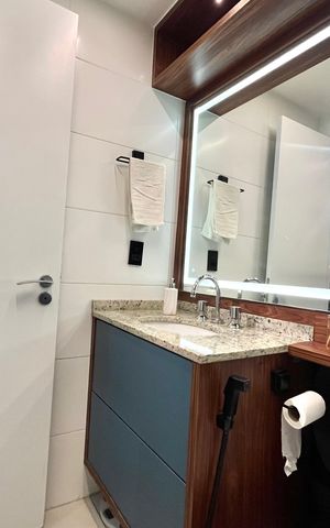 Studio à venda com 28m², 1 quarto e sem vaga Studio à venda com 28m², 1 quarto e sem vagaBanheiro