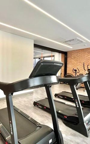 Studio à venda com 28m², 1 quarto e sem vaga Studio à venda com 28m², 1 quarto e sem vagaÁrea comum - Academia
