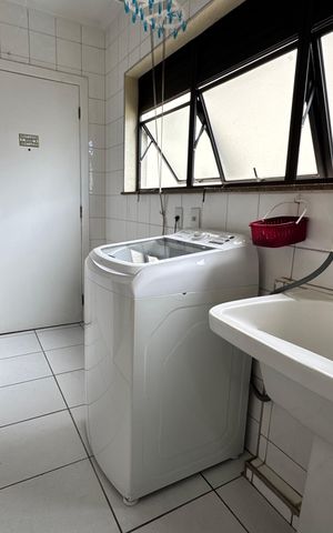 Apartamento à venda com 132m², 3 quartos e 3 vagasÁrea de Serviço