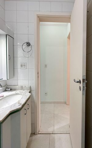 Apartamento à venda com 69m², 2 quartos e 2 vagas Apartamento à venda com 69m², 2 quartos e 2 vagasBanheiro Social