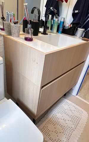 Apartamento à venda com 81m², 3 quartos e 1 vaga Apartamento à venda com 81m², 3 quartos e 1 vagaBanheiro social