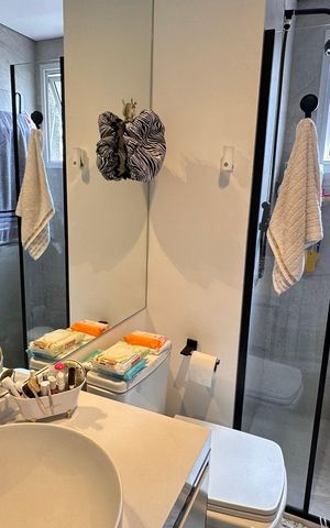 Apartamento à venda com 81m², 3 quartos e 1 vaga Apartamento à venda com 81m², 3 quartos e 1 vagaBanheiro Suíte