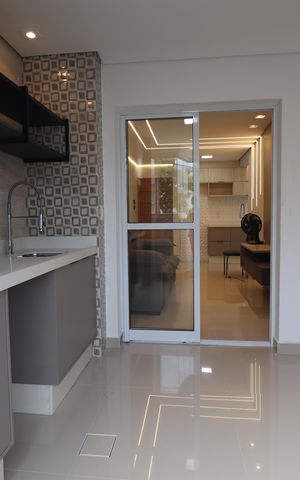 Apartamento à venda com 54m², 2 quartos e 1 vagaVaranda gourmet
