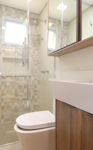 Apartamento à venda com 54m², 2 quartos e 1 vagaBanheiro Social