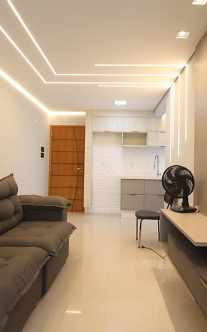 Apartamento à venda com 54m², 2 quartos e 1 vagaSala