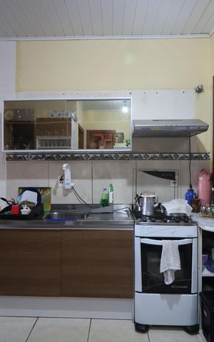 Casa para alugar com 70m², 2 quartos e 1 vagaSala/Cozinha