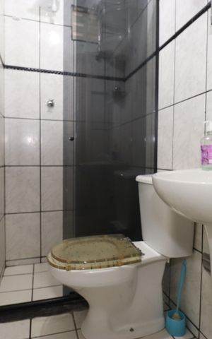 Studio para alugar com 28m², 2 quartos e sem vaga Studio para alugar com 28m², 2 quartos e sem vagaBanheiro