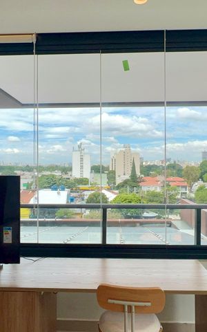 Studio para alugar com 33m², 1 quarto e sem vaga Studio para alugar com 33m², 1 quarto e sem vagaVaranda da Sala