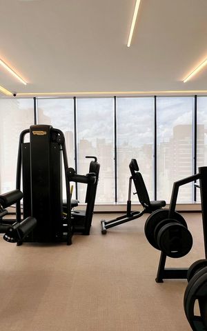 Studio para alugar com 33m², 1 quarto e sem vaga Studio para alugar com 33m², 1 quarto e sem vagaAcademia