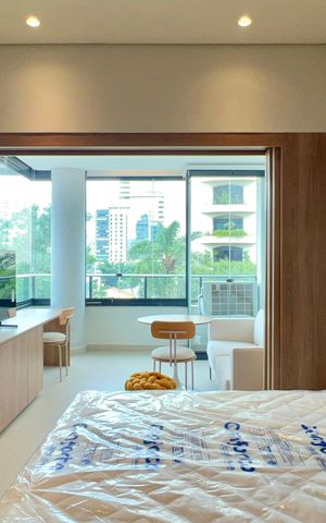 Studio para alugar com 33m², 1 quarto e sem vaga Studio para alugar com 33m², 1 quarto e sem vagaQuarto