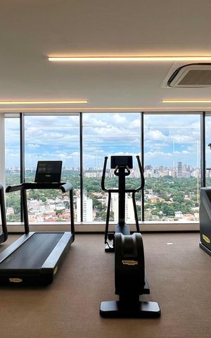 Studio para alugar com 33m², 1 quarto e sem vaga Studio para alugar com 33m², 1 quarto e sem vagaAcademia