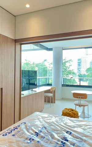Studio para alugar com 33m², 1 quarto e sem vaga Studio para alugar com 33m², 1 quarto e sem vagaQuarto