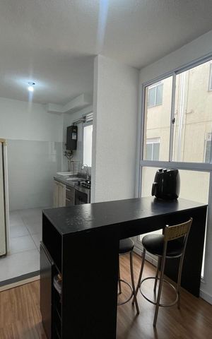 Apartamento à venda com 40m², 2 quartos e 1 vaga