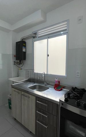 Apartamento à venda com 40m², 2 quartos e 1 vaga