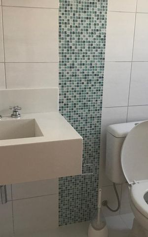 Apartamento à venda com 63m², 2 quartos e 2 vagas Apartamento à venda com 63m², 2 quartos e 2 vagasBanheiro