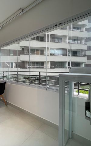 Apartamento à venda com 34m², 1 quarto e sem vaga Apartamento à venda com 34m², 1 quarto e sem vagaVaranda do Quarto