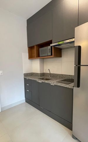 Apartamento à venda com 34m², 1 quarto e sem vaga Apartamento à venda com 34m², 1 quarto e sem vagaCozinha