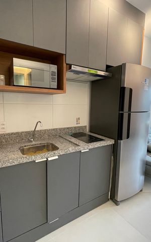 Apartamento à venda com 34m², 1 quarto e sem vaga Apartamento à venda com 34m², 1 quarto e sem vagaCozinha