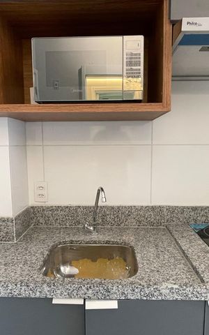 Apartamento à venda com 34m², 1 quarto e sem vaga Apartamento à venda com 34m², 1 quarto e sem vagaCozinha