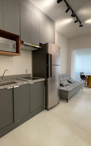 Apartamento à venda com 34m², 1 quarto e sem vaga Apartamento à venda com 34m², 1 quarto e sem vagaCozinha