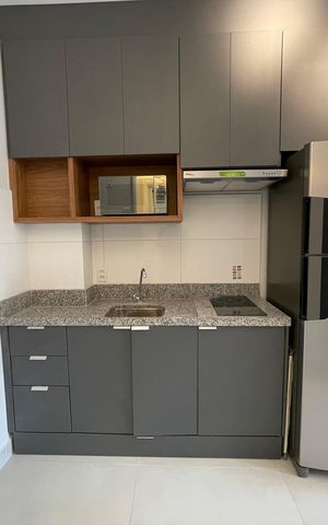 Apartamento à venda com 34m², 1 quarto e sem vaga Apartamento à venda com 34m², 1 quarto e sem vagaCozinha