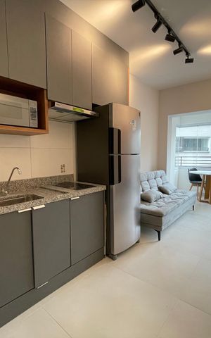 Apartamento à venda com 34m², 1 quarto e sem vaga Apartamento à venda com 34m², 1 quarto e sem vagaSala