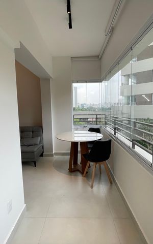 Apartamento à venda com 34m², 1 quarto e sem vaga Apartamento à venda com 34m², 1 quarto e sem vagaVaranda