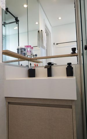 Apartamento à venda com 69m², 2 quartos e 2 vagasBanheiro da Suíte