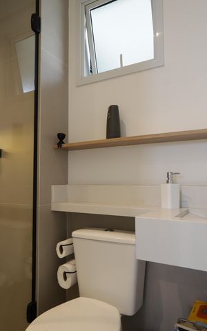 Apartamento à venda com 69m², 2 quartos e 2 vagasBanheiro