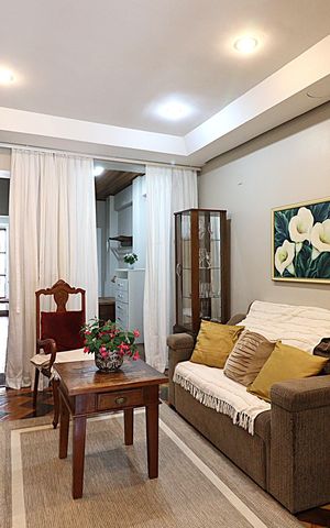 Apartamento para alugar com 90m², 1 quarto e 1 vagaSala de estar