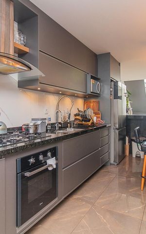 Casa de condomínio à venda com 170m², 3 quartos e 1 vagaCozinha