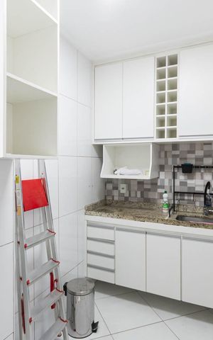Apartamento à venda com 62m², 1 quarto e 1 vagaCozinha